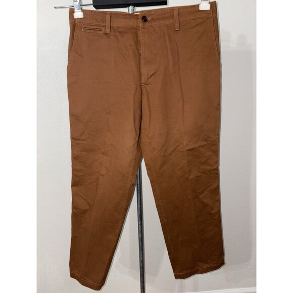 Dockers Other - Levi’s Dockers Pants Vintage 90s Y2K Slacks Burnt Orange 100% Cotton Mens 34X29